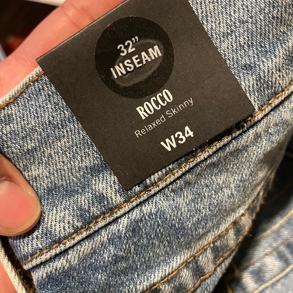 True Religion Rocco Patches Skinny Jeans 32” - Picture 3 of 7